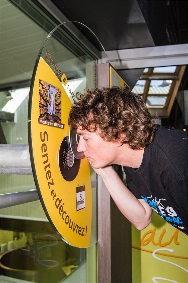 Visite sensorielle Coopérative laitière du Beaufortain - Lionel Martinetto