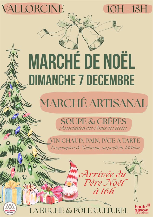 Marché artisanal de Noël_Vallorcine - vallorcine ot