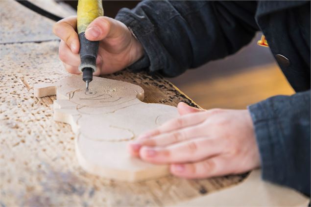 Atelier Bambin des bois au Grand-Bornand - Alpcat.Medias-Le Grand-Bornand