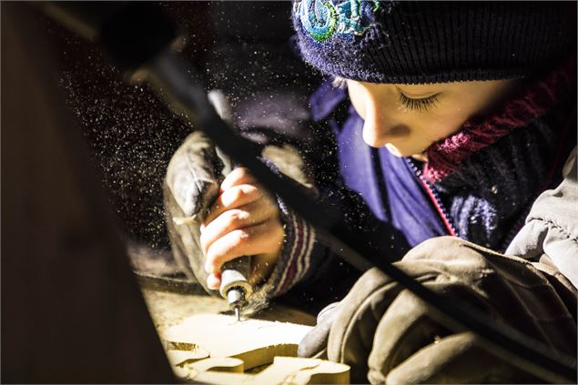 Atelier Bambin des bois au Grand-Bornand - Alpcat.Medias-Le Grand-Bornand