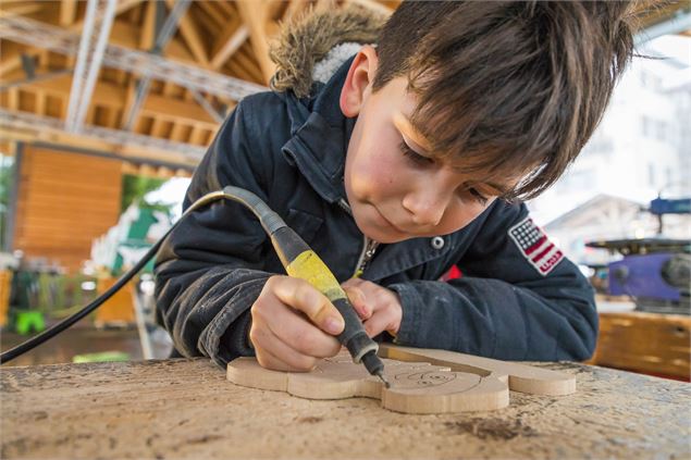 Atelier Bambin des bois au Grand-Bornand - Alpcat.Medias-Le Grand-Bornand
