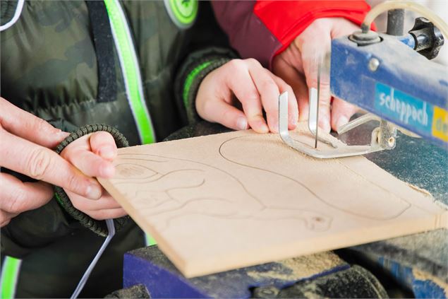 Atelier Bambin des bois au Grand-Bornand - Alpcat.Medias-Le Grand-Bornand