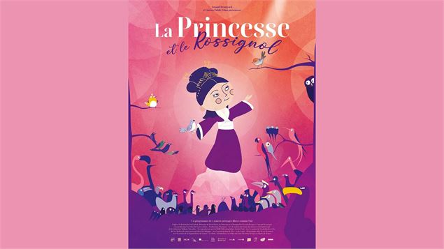 Cinéma Enfants « La princesse et le rossignol  »_Les Houches