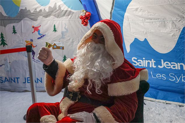 Le Père Noël - Office de Tourisme de Saint Jean d'Arves