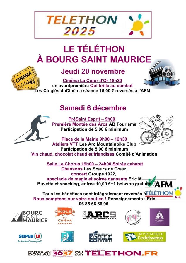 Téléthon_Bourg-Saint-Maurice