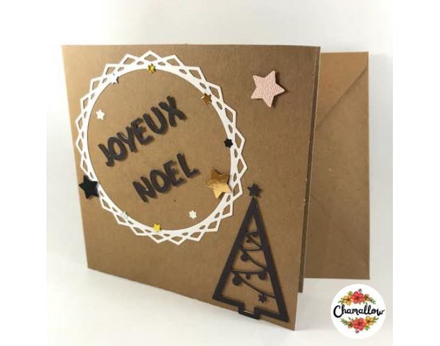 carte Joyeux Noël - Chamallow