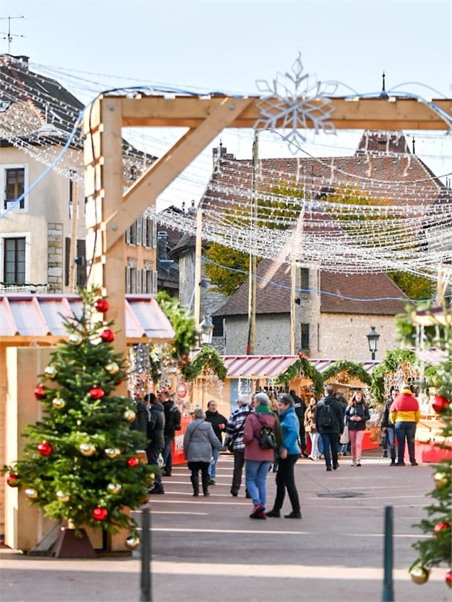 Annecy Marché de Noël près du lac - Ville d'Annecy