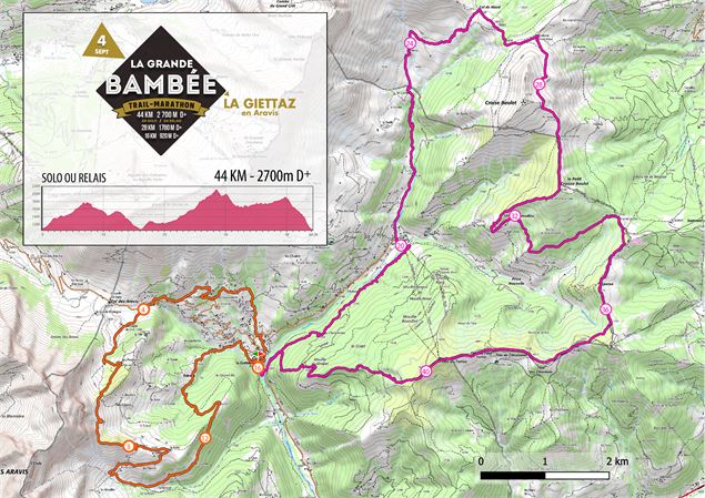 Parcours La Grande Bambée - Office de Tourisme du Val d'Arly