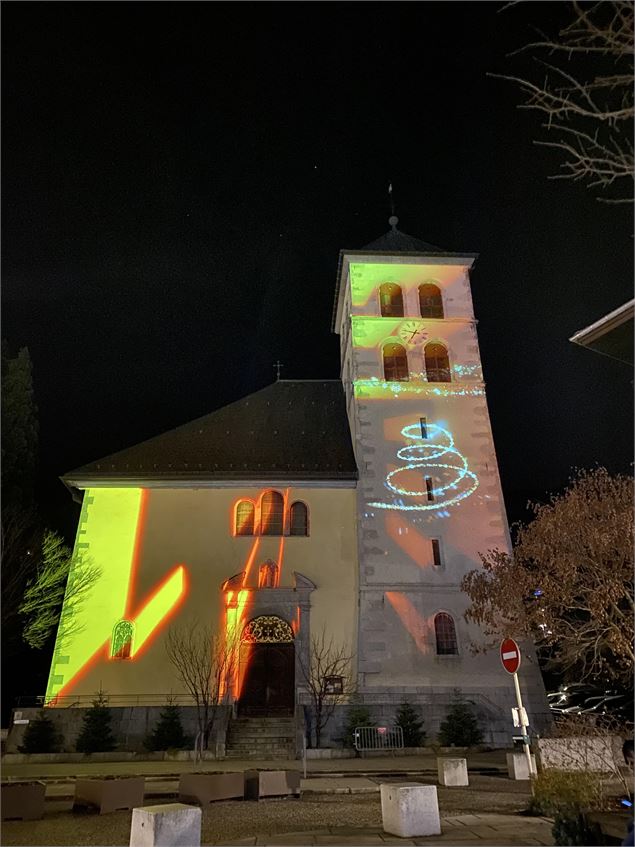 Noël à Sallanches - Projection mapping et Illuminations_Sallanches