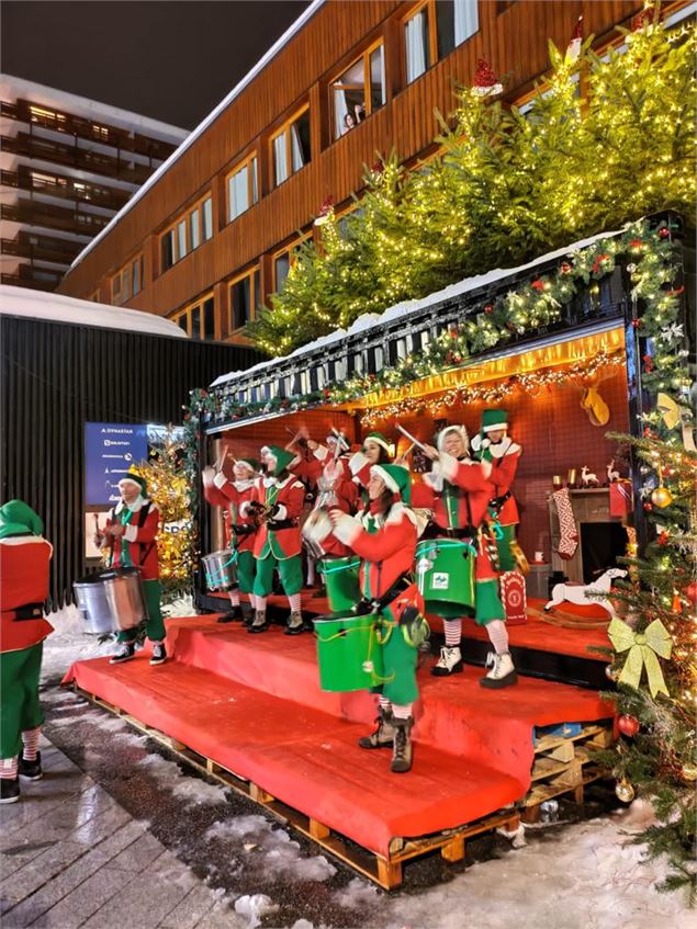 Batucada hivernale_Plagne-Montalbert - Batucadence