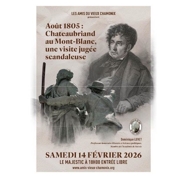 Conférence organisée par l'Association les Amis du Vieux Chamonix