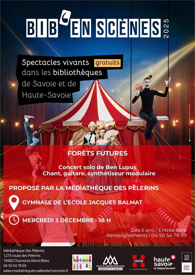 Bib'en scènes - Concert solo de Ben Lupus_Chamonix-Mont-Blanc