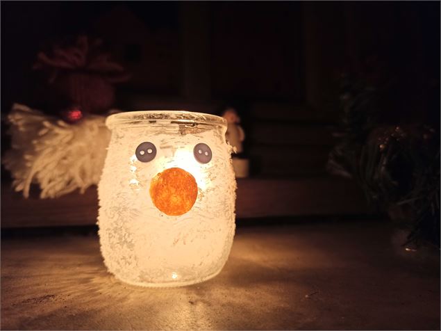 illuminations à la bougie à St-Sorlin-en-Bugey - Sabrina Megani