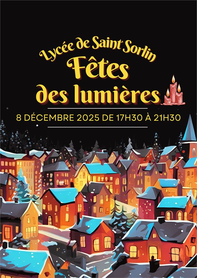 Fête des lumières au château de St Sorlin - Unsplash