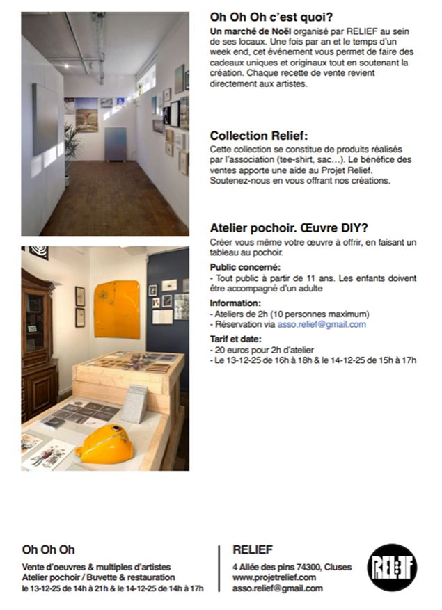 Oh Oh Oh - Vente d’oeuvres & multiples d’artistes_Cluses