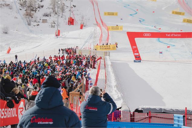 Piste Critérium de la Première Neige à Val d'Isère - Club des sports Val d'Isère