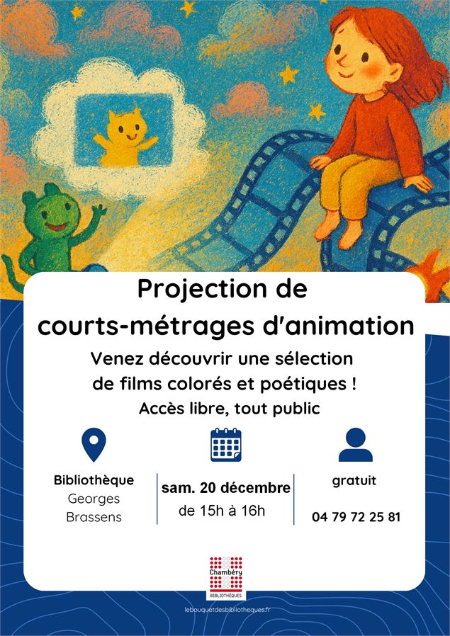 Projection de courts-métrages d'animation_Chambéry - Bm Chambéry