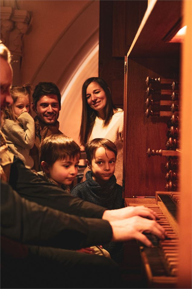 Visite guidée de l'orgue du Grand-Bornand_Le Grand-Bornand - P. Guilbaud