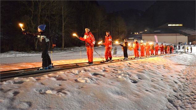 Descente aux flambeaux - OT PEVA