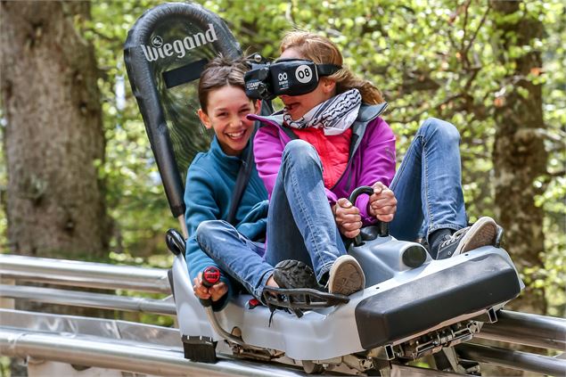 Luge sur rail Les Carroz - @Millo Moravski