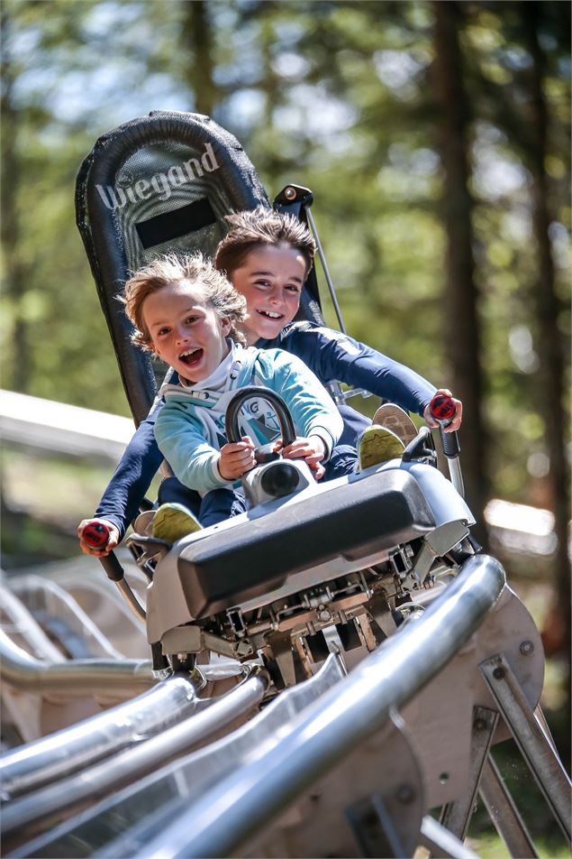 Luge sur rail Les Carroz - @Millo Moravski