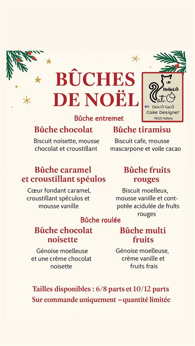 Menu de Noël - Delicîo Gatô_Valleiry - Delicîo Gatô