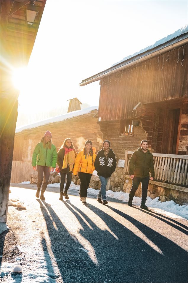 Visite guidée : hameau du vieux Chinaillon_Le Grand-Bornand - P. Guilbaud