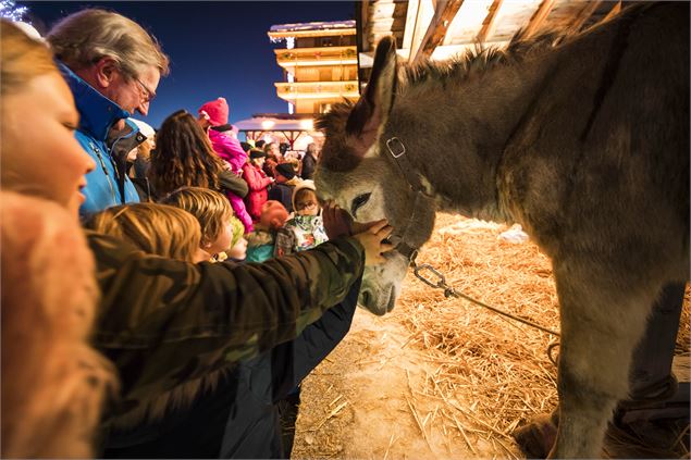 Crèche vivante pour Noel au Grand-Bornand - Le Grand-Bornand Tourisme