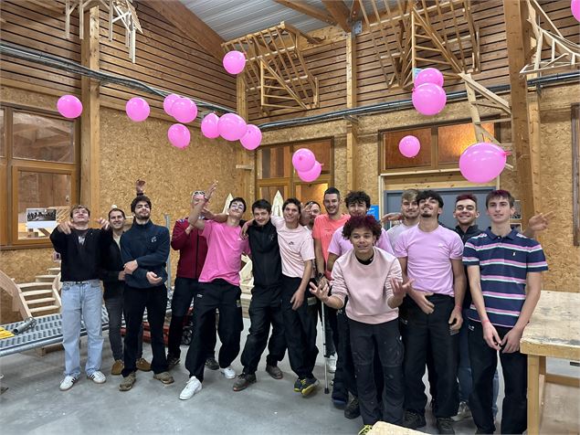 Nos jeunes Engagés pour Octobre Rose