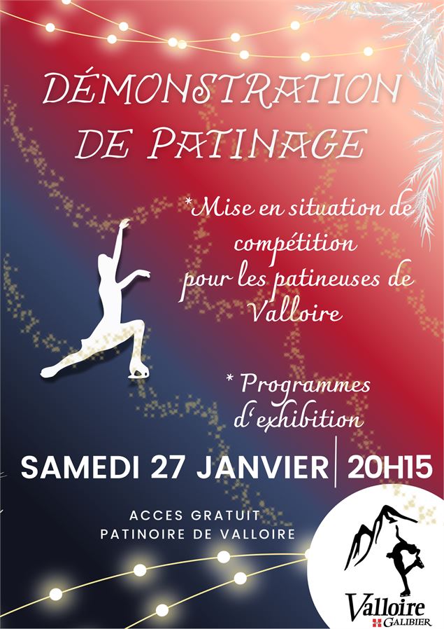 Gala de patinage_Valloire - Val patin