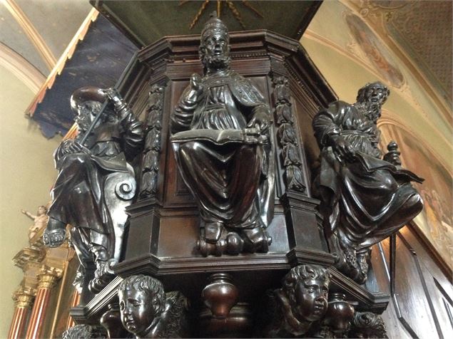 Hauteluce, église baroque rénovée - D. Dereani/fondation Facim