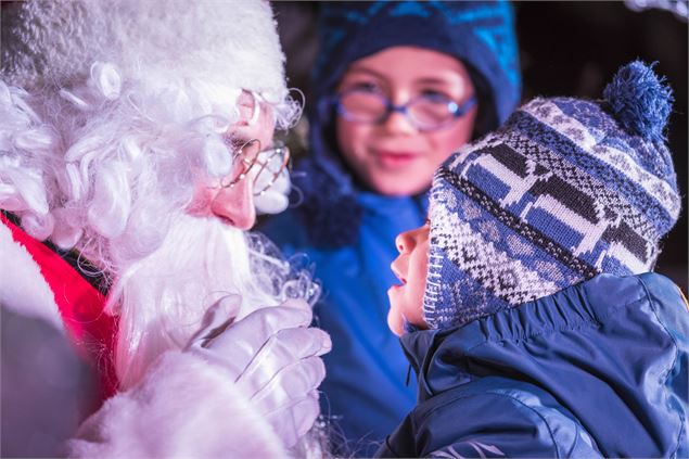 Père Noël au Chinaillon - ©Le Grand-Bornand Tourisme
