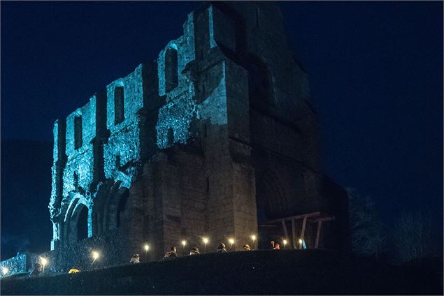 Visite insolite de l'Abbaye d'Aulps - Yvan Tisseyre / OT Vallée d'Aulps