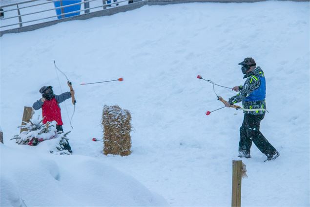 Archery Tag à Valmeinier - Erwan Madec