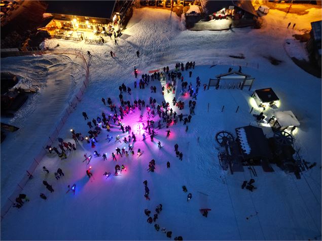 Nocturne du Planay vu d'en haut - OTAB_Marie Machado