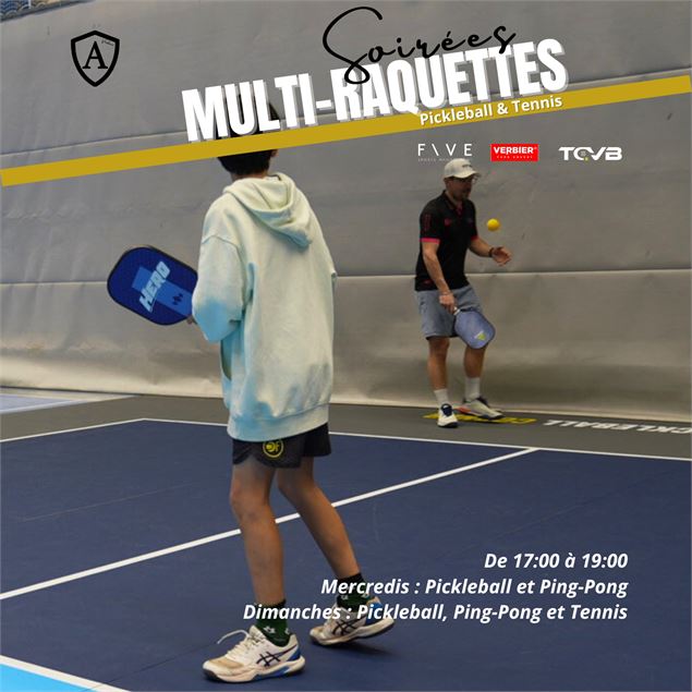 Soirée multi raquettes - Five