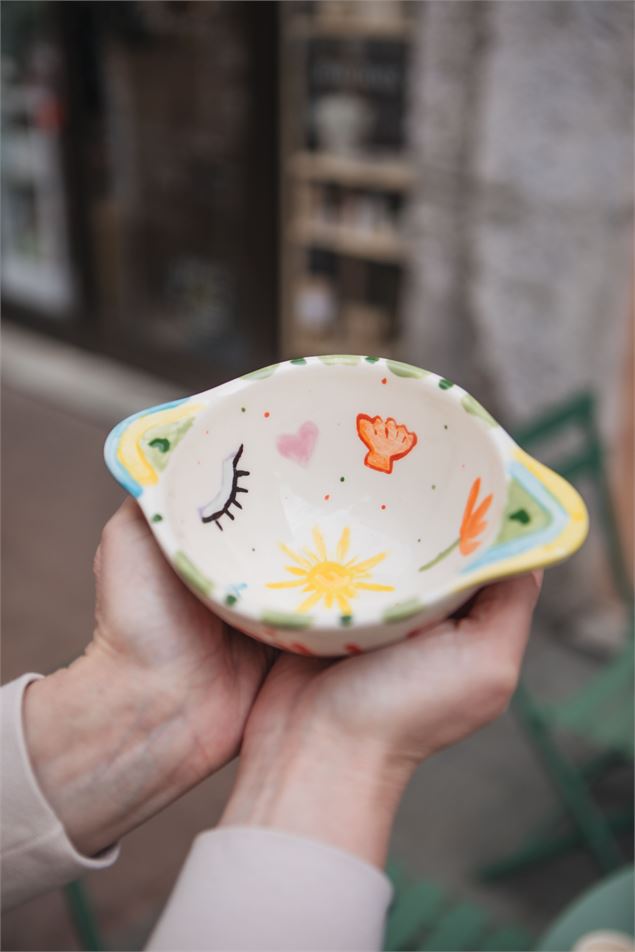 café peinture porcelaine - Clara Ferrand