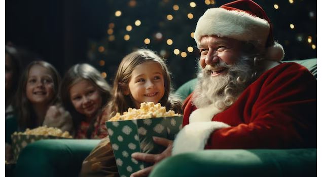 Projection Film de Noel_Les Saisies