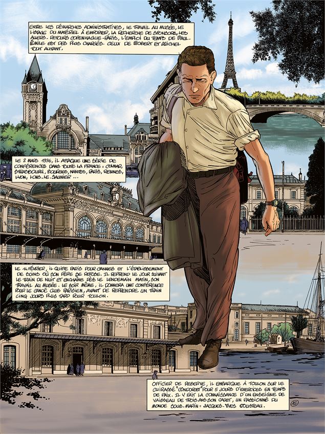 Stéphane Niveau, co-auteur et co-scénariste à Lo Garâjo_Manigod - OT Manigod