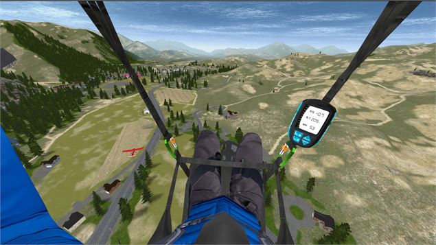 Simulateur de parapente_Les Gets - montagn'arc
