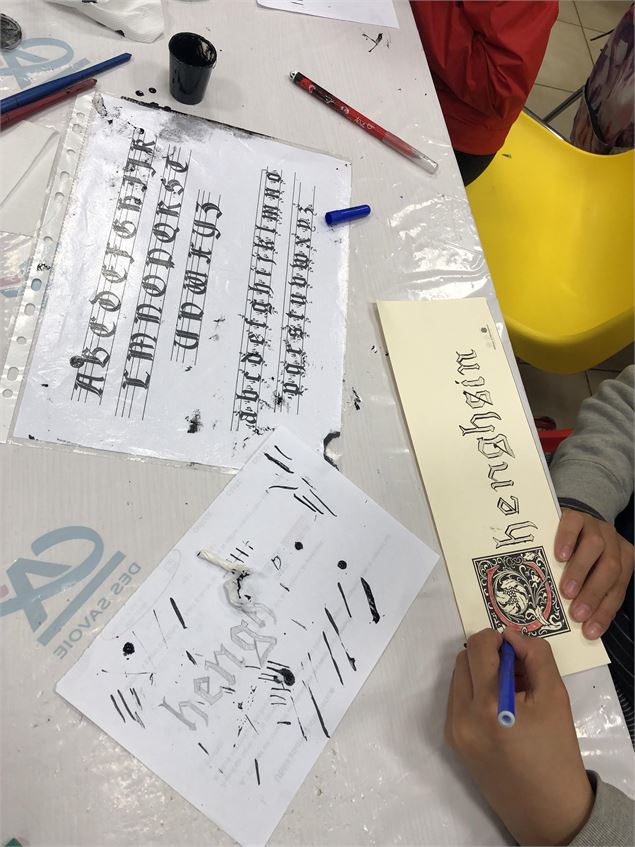 Atelier créatif : Des vœux enluminés_Abondance - Pôle Culturel d'Abondance