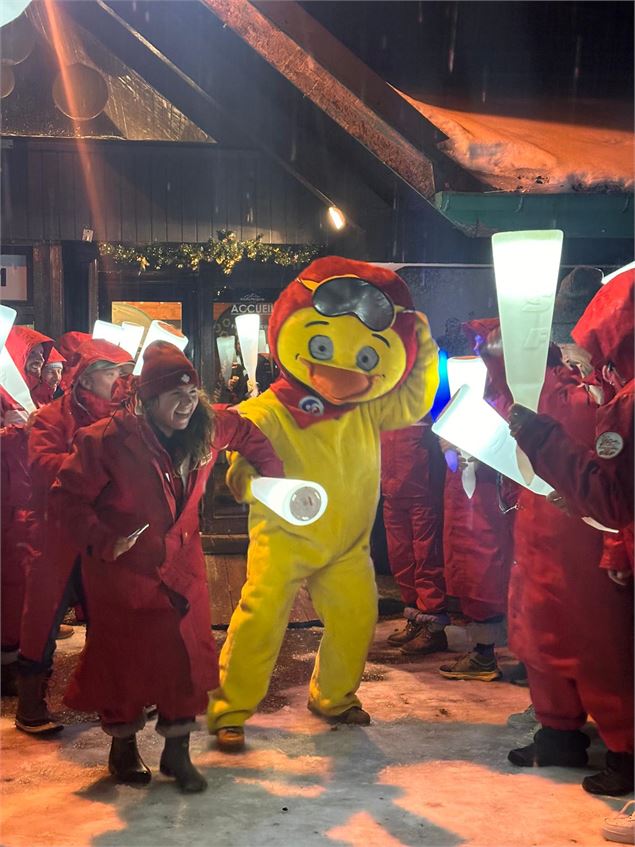 Descente aux flambeaux_Aillon-le-Jeune - Paco Rassat