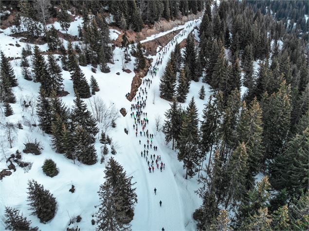 Trail de l'Aigle Blanc - OT Manigod / M.Sauvage