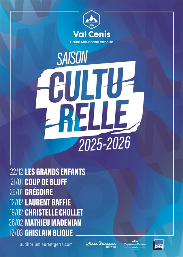 Affiche de la Saison Culturelle 2026 - LPPRODUCTION