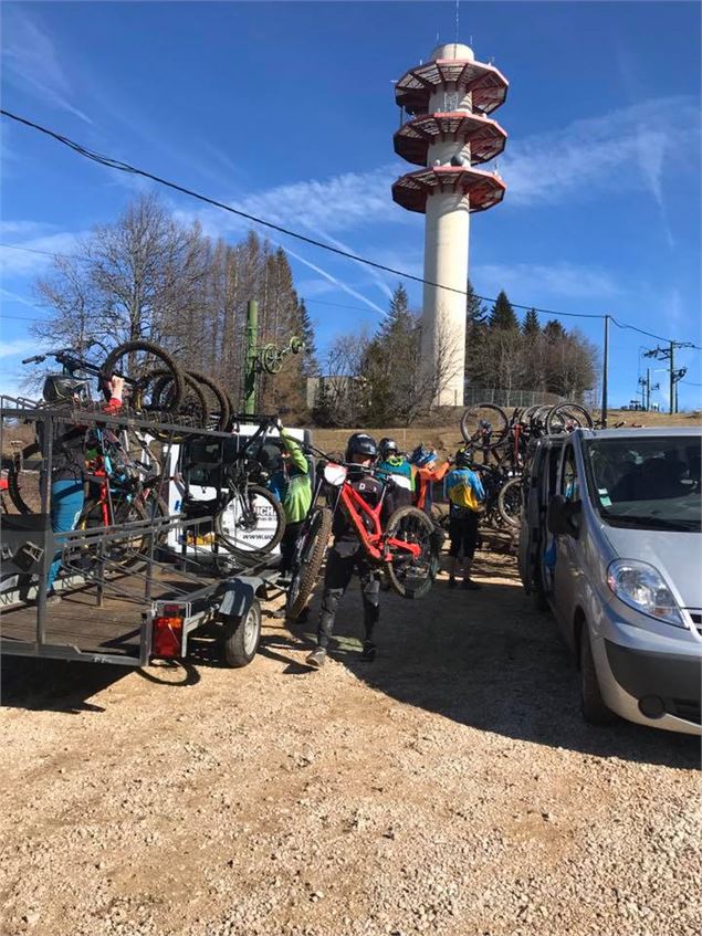 navettes bikepark - Sébastien Beaudon