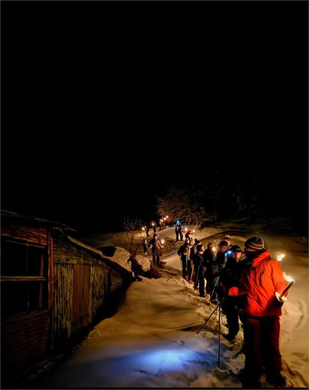 Randonnée nocturne - Christophe Chappellaz