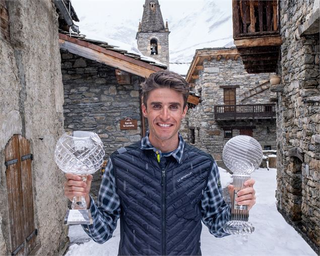 Thibault Anselmet tient ses 2 Globes de Cristal - Thibault Anselmet