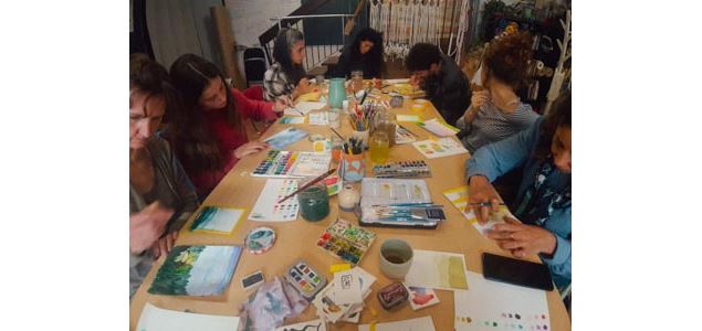 Atelier aquarelle - Sue Duong 2025