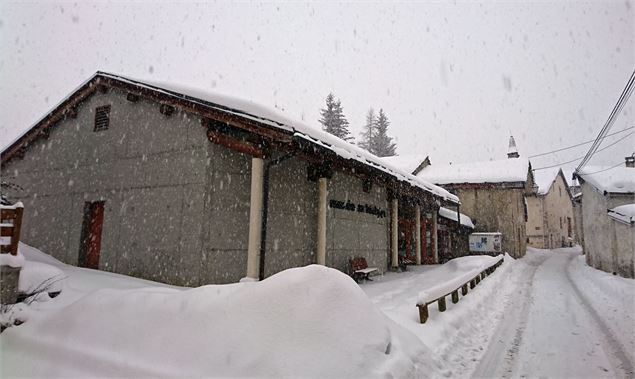 Le Musée d'Archéologie sous la neige - D. Cuvelier - OTHMV