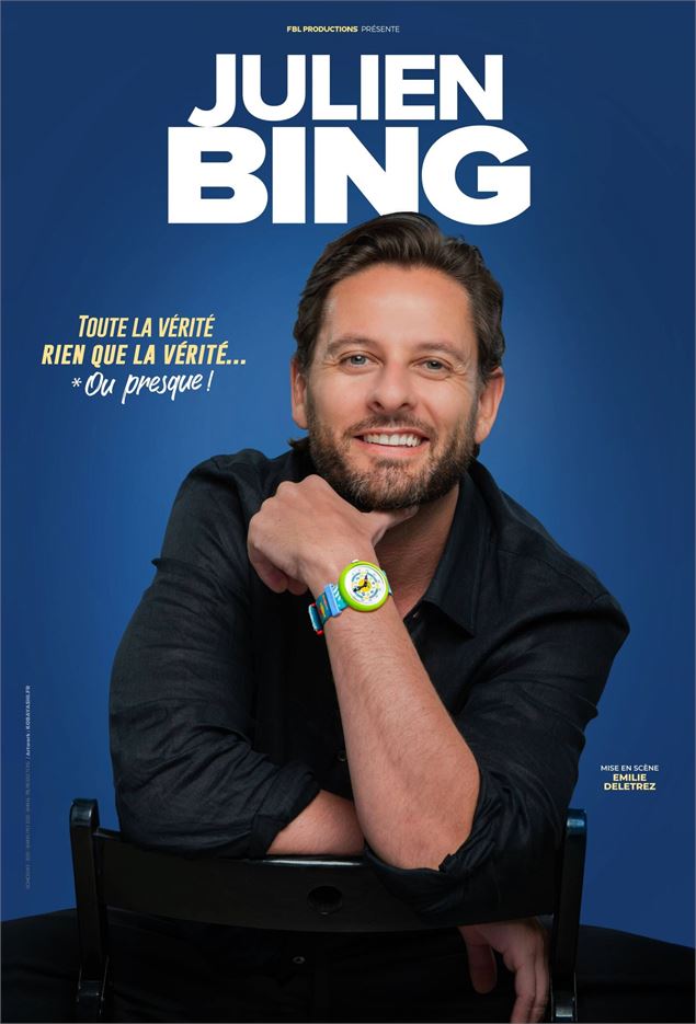 Spectacle stand up de Julien BING 